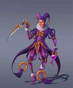 Villian Jester Paint By Numbers