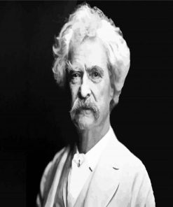 Old Mark Twain Paint By Numbers