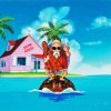 Master Roshi House Paint By Numbers