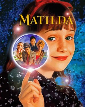 Matilda Poster Paint By Numbers