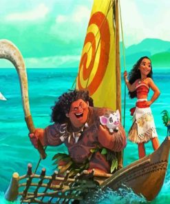 Moana Film Paint By Numbers