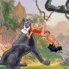 Mowgli And Bagheera Paint By Numbers