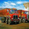 Vintage Truck Paint By Numbers