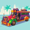 Filippino Jeepney Paint By Numbers