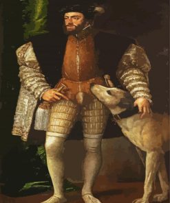 Portrait Of Charles Paint By Numbers