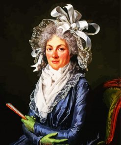 Madame Of Genlis Paint By Numbers