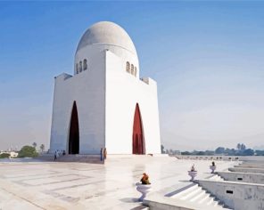 Quaid E Azam Mausoleum Karachi Paint By Numbers