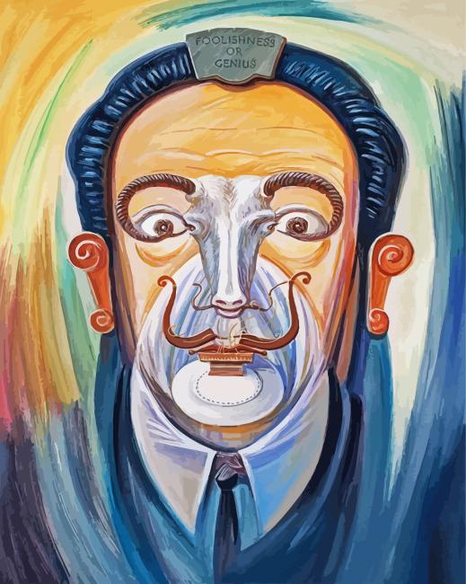 Salvador Dali Paint By Numbers