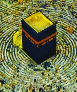 Esthetic Kaabah Paint By Numbers