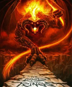 Creepy Balrog Paint By Numbers