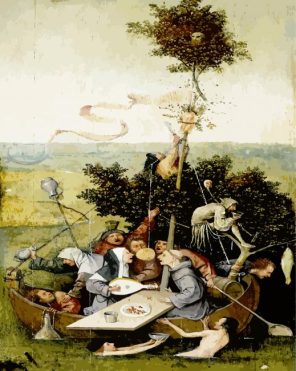 Ship Of Fools Paint By Numbers