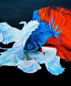 Warrior Fish Paint By Numbers