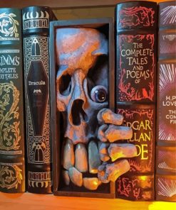 Scary Bookshelf Paint By Numbers