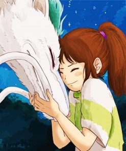 Spirited Away Anime Paint By Numbers