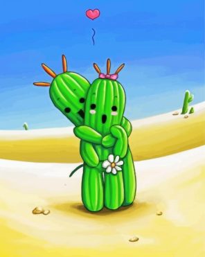 Cactus Lovers Paint By Numbers