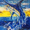 Swordfish Paint By Numbers