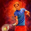Artistic Roger Federer Paint By Numbers