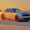 The Dodge Challenger Paint By Numbers