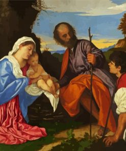 Holy Family Paint By Numbers