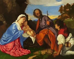 Holy Family Paint By Numbers