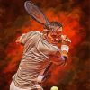 Aesthetic Tennis Player Paint By Numbers