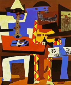 Abstract Musicians Paint By Numbers