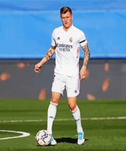 Toni Kroos Soccer Player Paint By Numbers