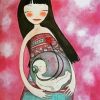 Cute Unborn Baby Paint By Numbers