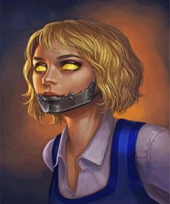 Undead Girl Paint By Numbers