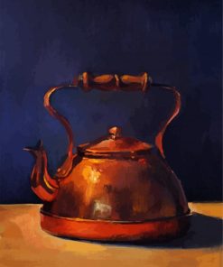 Vintage Kettle Paint By Numbers