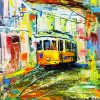 Abstract Tram Paint By Numbers