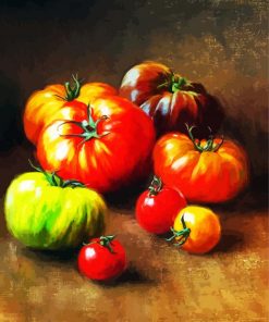 Aesthetic Tomatoes Fruits Paint By Numbers