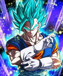 Powerful Vegito Paint By Numbers