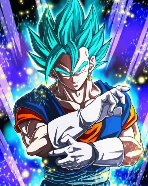 Powerful Vegito Paint By Numbers