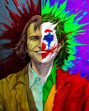 Joaquin Vs Joker Paint By Numbers