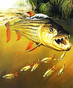 Tiger Fish Paint By Numbers