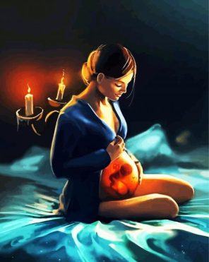 Pregnant Woman Paint By Numbers