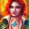 The Beautiful Triss Paint By Numbers