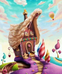 Chocolate House Paint By Numbers