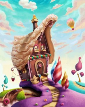 Chocolate House Paint By Numbers