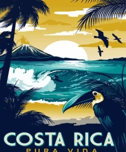 Costa Rica Beaches Paint By Numbers