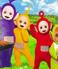 Teletubbies Paint By Numbers