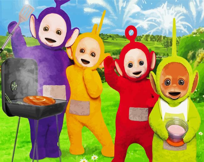 Teletubbies Paint By Numbers