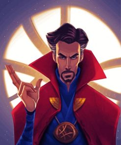 Dr Strange Animation Paint By Numbers