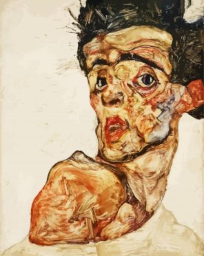 Egon Schiele Paint By Numbers