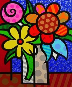 flowers Art Paint By Numbers