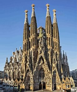 Gaudi Sagrada Paint By Numbers