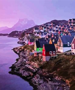 Greenland Sunset Paint By Numbers