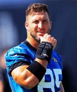 Tim Tebow Paint By Numbers