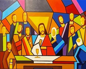 Jesus Last Supper Paint By Numbers